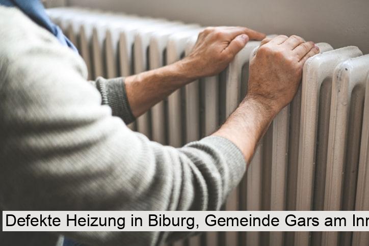 Defekte Heizung in Biburg, Gemeinde Gars am Inn